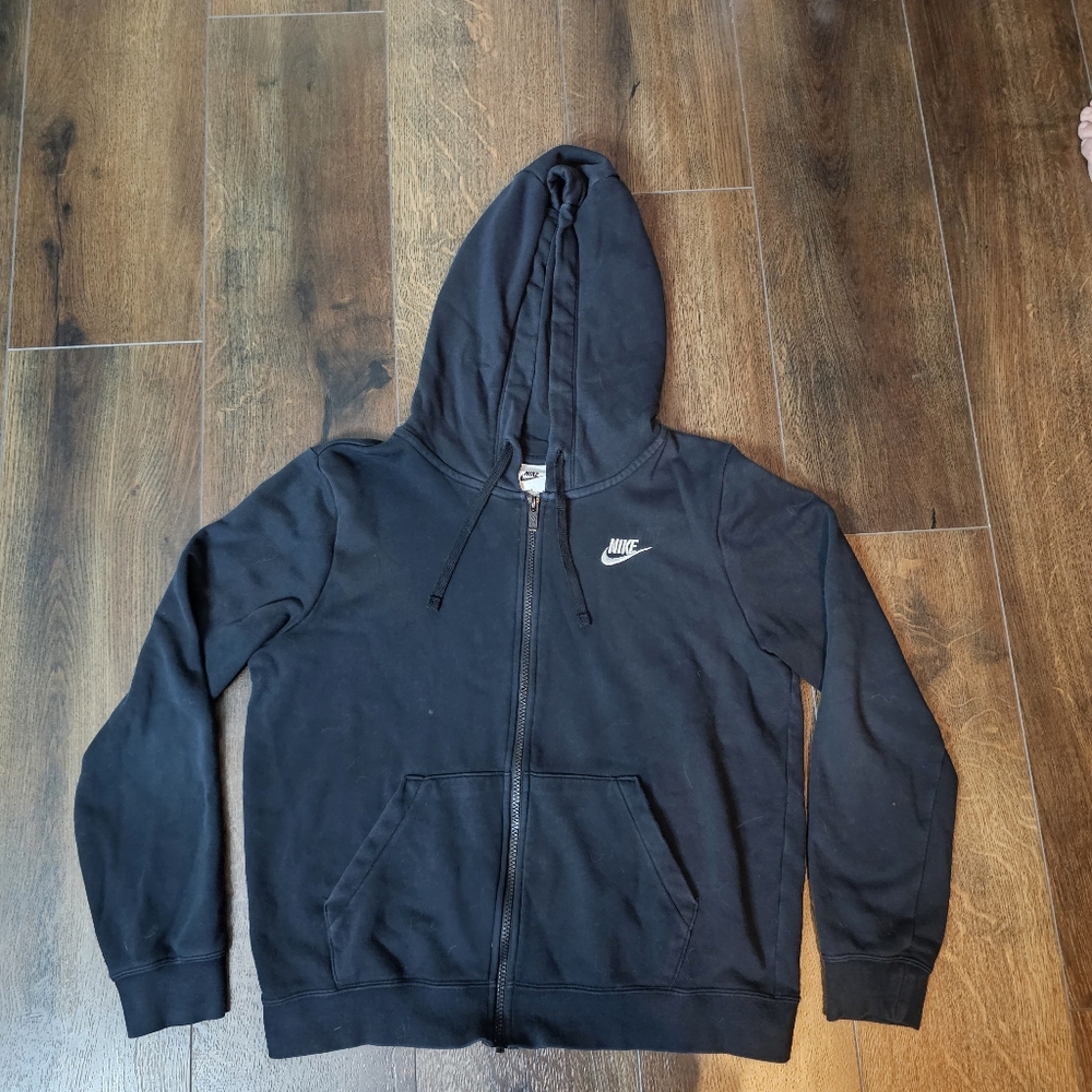 Nike Mens Sportswear Club Fleece Full Zip Blue - Picture 2 of 6